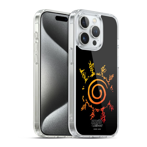 Naruto Shippuden Iconic Kurama Seal Soft Gel Case for Apple iPhone 15 Pro & MagSafe