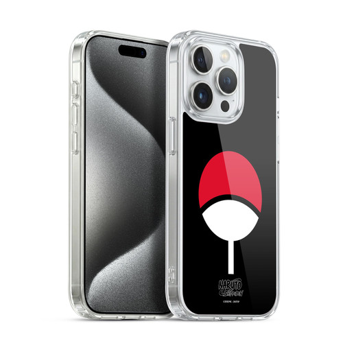 Naruto Shippuden Iconic Uchiha Clan Soft Gel Case for Apple iPhone 15 Pro & MagSafe
