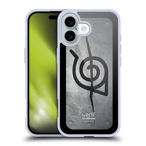 Naruto Shippuden Iconic Itachi Headband Soft Gel Case for Apple iPhone 16