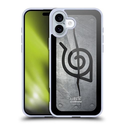 Naruto Shippuden Iconic Itachi Headband Soft Gel Case for Apple iPhone 16 Plus & MagSafe