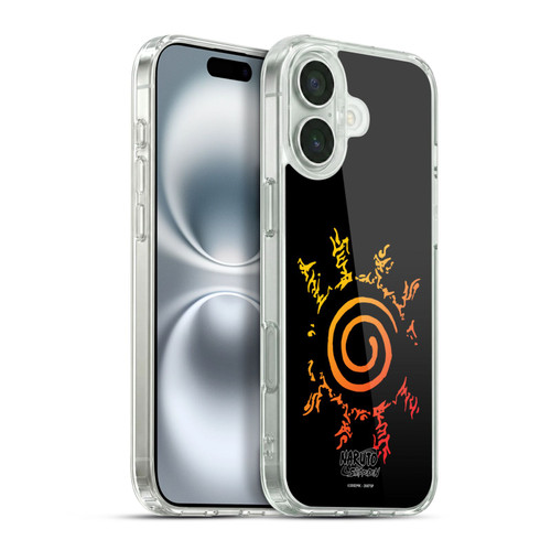 Naruto Shippuden Iconic Kurama Seal Soft Gel Case for Apple iPhone 16 Plus & MagSafe