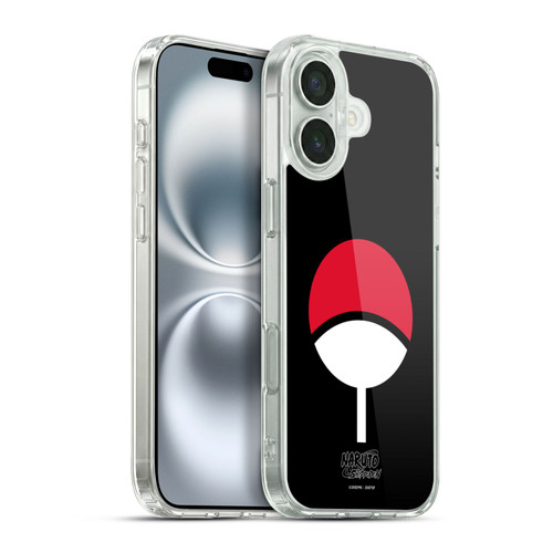 Naruto Shippuden Iconic Uchiha Clan Soft Gel Case for Apple iPhone 16 Plus & MagSafe