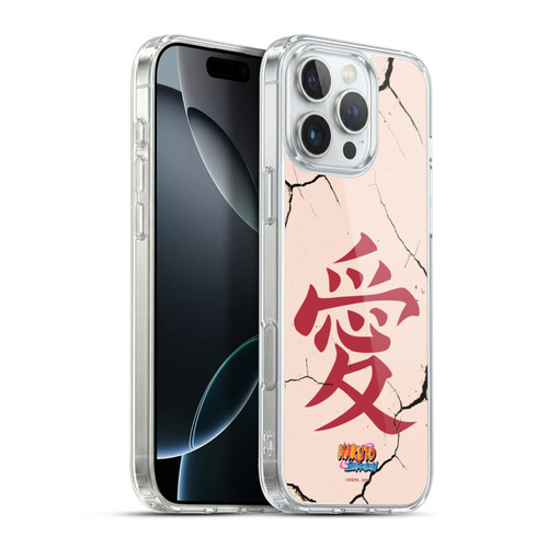 Naruto Shippuden Iconic Gaara Tattoo Soft Gel Case for Apple iPhone 16 Pro Max & MagSafe