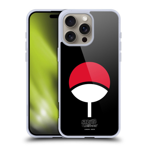 Naruto Shippuden Iconic Uchiha Clan Soft Gel Case for Apple iPhone 16 Pro Max