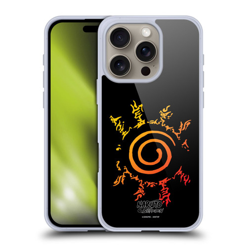Naruto Shippuden Iconic Kurama Seal Soft Gel Case for Apple iPhone 16 Pro & MagSafe