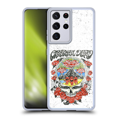 Grateful Dead Trends Rose Soft Gel Case for Samsung Galaxy S21 Ultra 5G & MagSafe