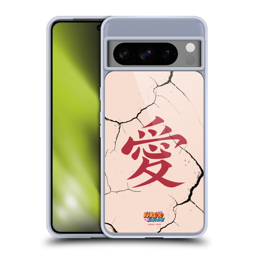 Naruto Shippuden Iconic Gaara Tattoo Soft Gel Case for Google Pixel 8 Pro