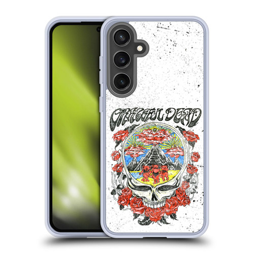 Grateful Dead Trends Rose Soft Gel Case for Samsung Galaxy S24 FE & MagSafe