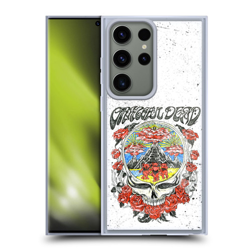 Grateful Dead Trends Rose Soft Gel Case for Samsung Galaxy S23 Ultra 5G & MagSafe