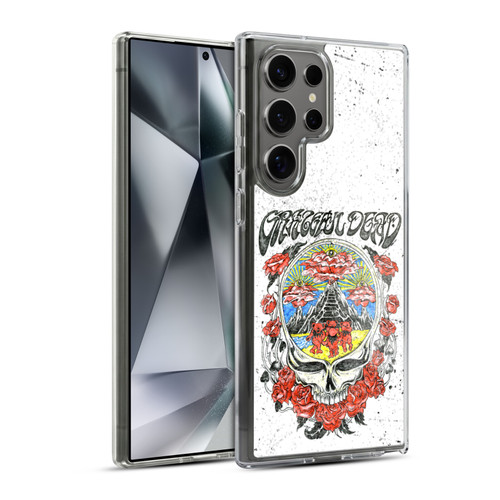 Grateful Dead Trends Rose Soft Gel Case for Samsung Galaxy S24 Ultra 5G & MagSafe