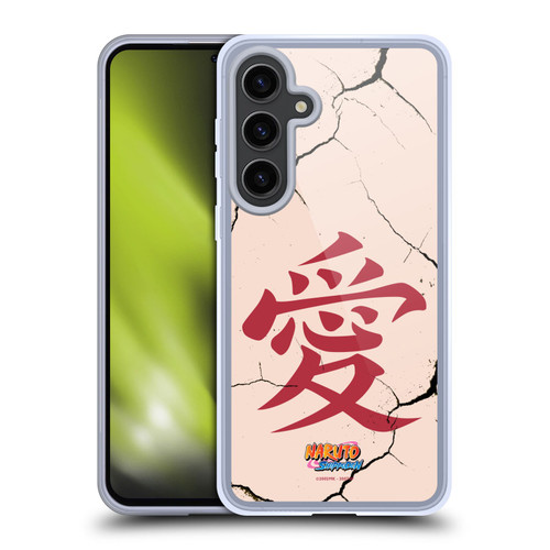 Naruto Shippuden Iconic Gaara Tattoo Soft Gel Case for Samsung Galaxy S24+ 5G