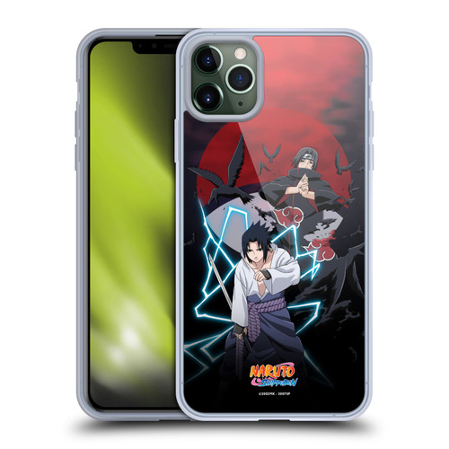 Naruto Shippuden Key Art Sasuke And Itachi Soft Gel Case for Apple iPhone 11 Pro Max & MagSafe