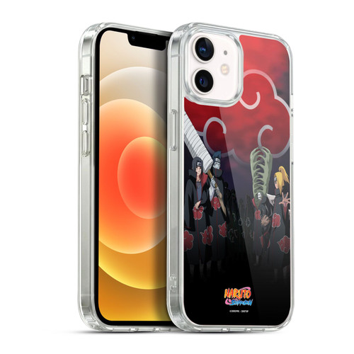 Naruto Shippuden Key Art Akatsuki Soft Gel Case for Apple iPhone 12 / iPhone 12 Pro & MagSafe
