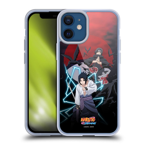 Naruto Shippuden Key Art Sasuke And Itachi Soft Gel Case for Apple iPhone 12 Mini & MagSafe