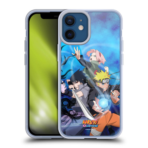 Naruto Shippuden Key Art Team 7 Soft Gel Case for Apple iPhone 12 Mini & MagSafe