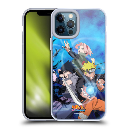 Naruto Shippuden Key Art Team 7 Soft Gel Case for Apple iPhone 12 Pro Max & MagSafe