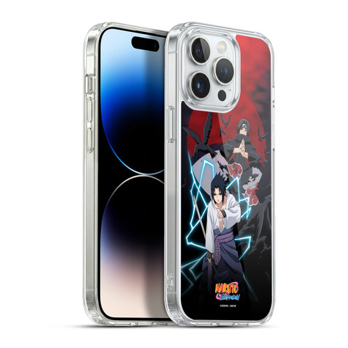 Naruto Shippuden Key Art Sasuke And Itachi Soft Gel Case for Apple iPhone 13 Pro Max & MagSafe