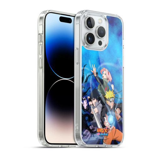 Naruto Shippuden Key Art Team 7 Soft Gel Case for Apple iPhone 14 Pro Max & MagSafe