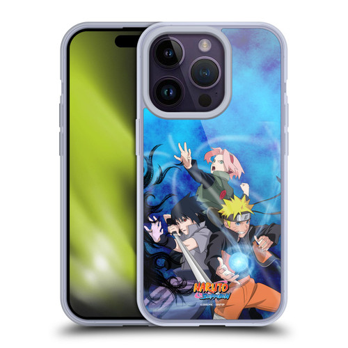 Naruto Shippuden Key Art Team 7 Soft Gel Case for Apple iPhone 14 Pro & MagSafe