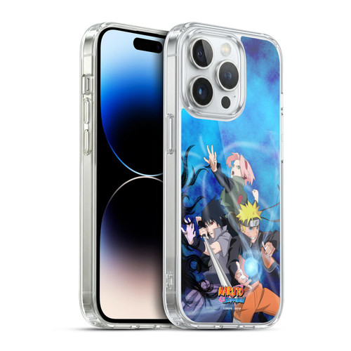Naruto Shippuden Key Art Team 7 Soft Gel Case for Apple iPhone 14 Pro & MagSafe