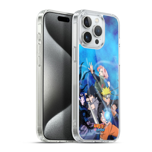 Naruto Shippuden Key Art Team 7 Soft Gel Case for Apple iPhone 15 Pro Max & MagSafe