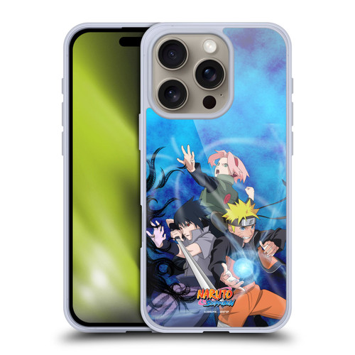 Naruto Shippuden Key Art Team 7 Soft Gel Case for Apple iPhone 16 Pro & MagSafe