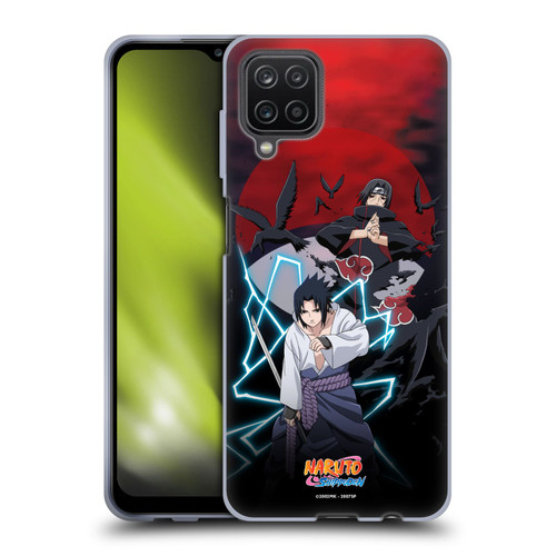 Naruto Shippuden Key Art Sasuke And Itachi Soft Gel Case for Samsung Galaxy A12 (2020)