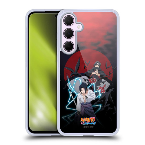 Naruto Shippuden Key Art Sasuke And Itachi Soft Gel Case for Samsung Galaxy A35 5G