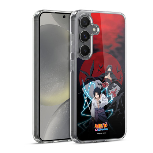 Naruto Shippuden Key Art Sasuke And Itachi Soft Gel Case for Samsung Galaxy S24 5G & MagSafe