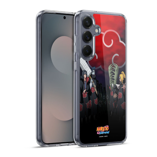 Naruto Shippuden Key Art Akatsuki Soft Gel Case for Samsung Galaxy S25+ & MagSafe