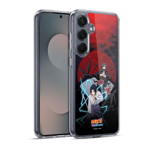 Naruto Shippuden Key Art Sasuke And Itachi Soft Gel Case for Samsung Galaxy S25+ & MagSafe