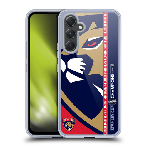NHL 2025 Stanley Cup Champions Florida Panthers Oversized Soft Gel Case for Samsung Galaxy A54 5G