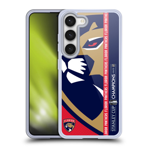 NHL 2025 Stanley Cup Champions Florida Panthers Oversized Soft Gel Case for Samsung Galaxy S23 5G