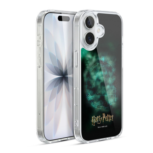 Harry Potter Deathly Hallows XXXV Triangle Symbol Soft Gel Case for Apple iPhone 17