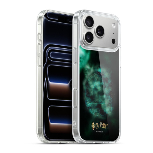 Harry Potter Deathly Hallows XXXV Triangle Symbol Soft Gel Case for Apple iPhone 17 Pro Max