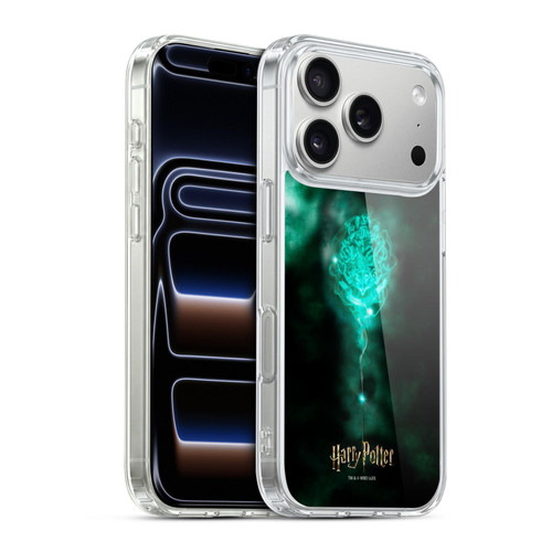 Harry Potter Deathly Hallows XXXV Hogwarts Crest Soft Gel Case for Apple iPhone 17 Pro