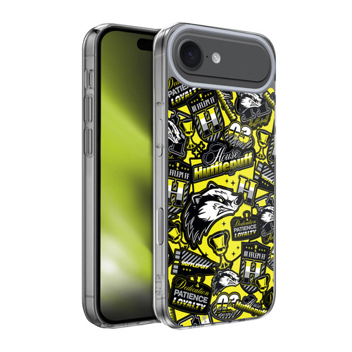 Harry Potter Badge Up House Hufflepuff Soft Gel Case for Apple iPhone 17 Air