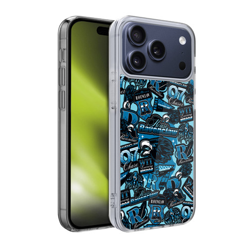 Harry Potter Badge Up House Ravenclaw Soft Gel Case for Apple iPhone 17 Pro