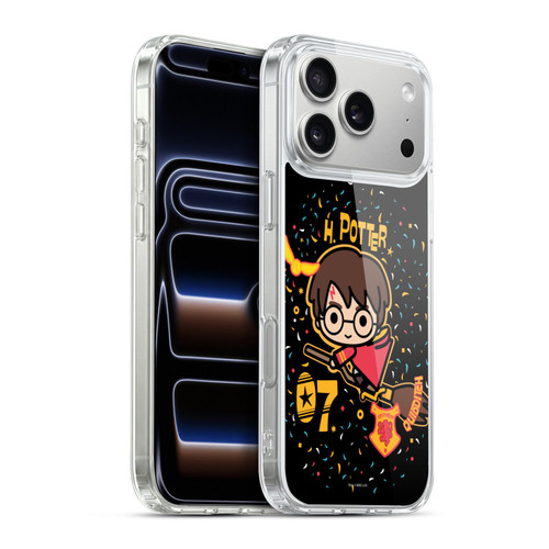 Harry Potter Deathly Hallows I Quidditch Broom Soft Gel Case for Apple iPhone 17 Pro Max