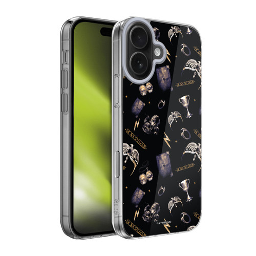 Harry Potter Dementors Kiss Horcruxes Pattern Soft Gel Case for Apple iPhone 17