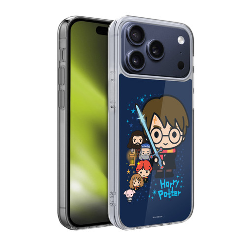 Harry Potter Deathly Hallows I Characters Soft Gel Case for Apple iPhone 17 Pro
