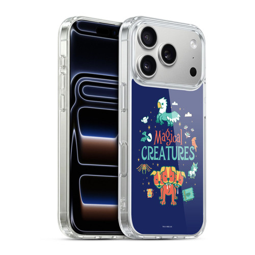 Harry Potter Deathly Hallows I Magical Creatures Soft Gel Case for Apple iPhone 17 Pro