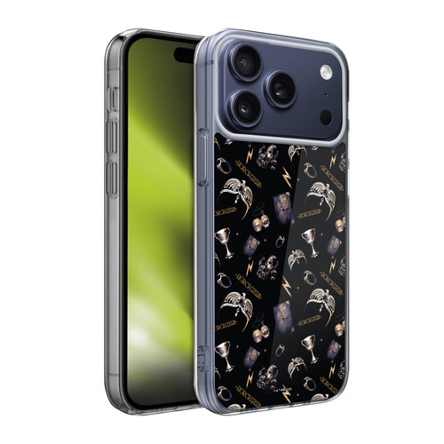Harry Potter Dementors Kiss Horcruxes Pattern Soft Gel Case for Apple iPhone 17 Pro Max