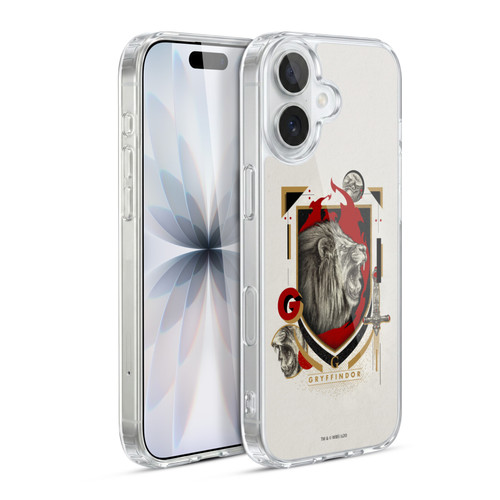 Harry Potter Deathly Hallows XXVII Gryffindor Soft Gel Case for Apple iPhone 17