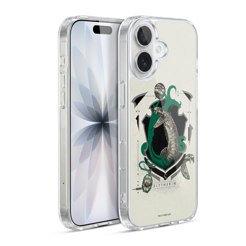 Harry Potter Deathly Hallows XXVII Slytherin Soft Gel Case for Apple iPhone 17