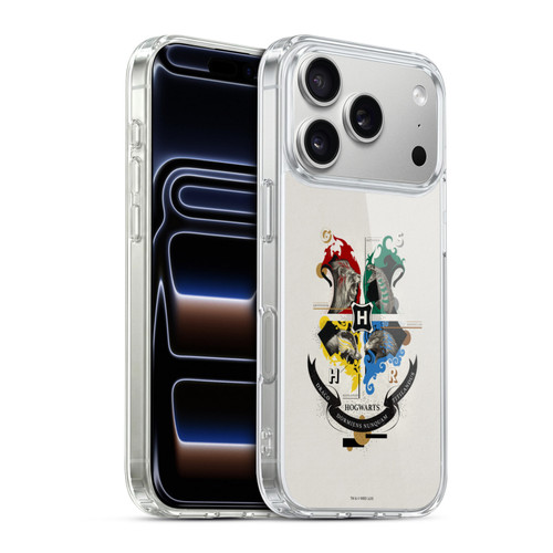 Harry Potter Deathly Hallows XXVII Hogwarts Soft Gel Case for Apple iPhone 17 Pro