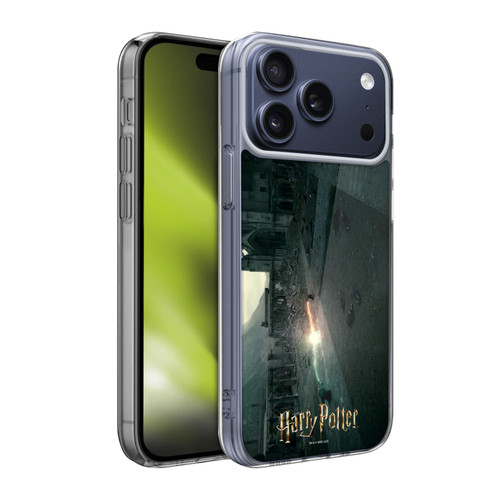 Harry Potter Deathly Hallows XXX Defeating Voldemort Soft Gel Case for Apple iPhone 17 Pro Max