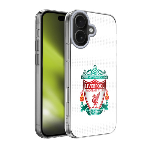 Liverpool Football Club Crest Designs Full Colour Away Soft Gel Case for Apple iPhone 17