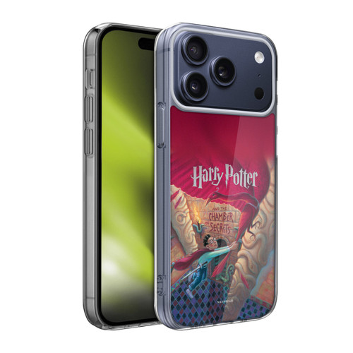 Harry Potter Literary Covers Chamber Of Secrets Soft Gel Case for Apple iPhone 17 Pro Max