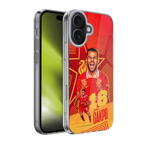 Liverpool Football Club 2024/25 First Team Cody Gakpo Soft Gel Case for Apple iPhone 17 Liverpool Football Club 2024/25 First Team Cody Gakpo Soft Gel Case for Apple iPhone 17